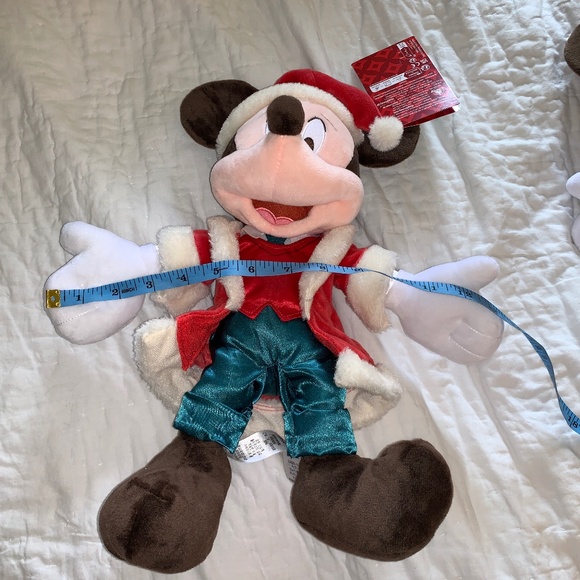Disney Mickey & Minnie as Santa & Mrs Claus Plush Christmas Decor - NwT 16" - Picture 11 of 11